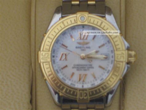 breitling bicolor damenuhr
